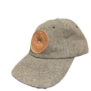 Vintage Polo Ralph Lauren Polo Horse Furnishing Goods Brown Wool Blend Hat